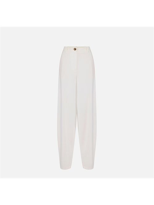 Pants woman ivory ELISABETTA FRANCHI | PA17861E2/360